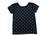 SAINT LAURENT Black Studded T Shirt Size S ladies