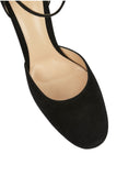 GIANVITO ROSSI Greta Mid Suede Pumps Heels Shoes In Black Size 42 ladies