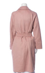 Max Mara ‘S Arona Virgin Wool Mauve 2024 Coat Size I 38 F 36 US 4 UK 6 ladies