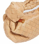 Almond Beige Nappa Leather Intrecciato Mini Jodie Bag Handbag ladies
