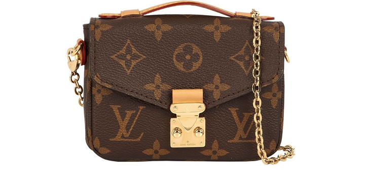 LOUIS VUITTON 2023 Limited Edition Monogram Micro Metis Bag Handbag ladies