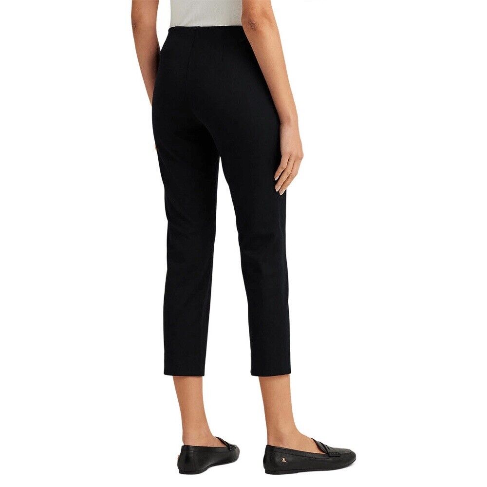 Ralph Lauren Collection "Annie" wool crepe Crop pants Triusers Size US 8 UK 12 ladies