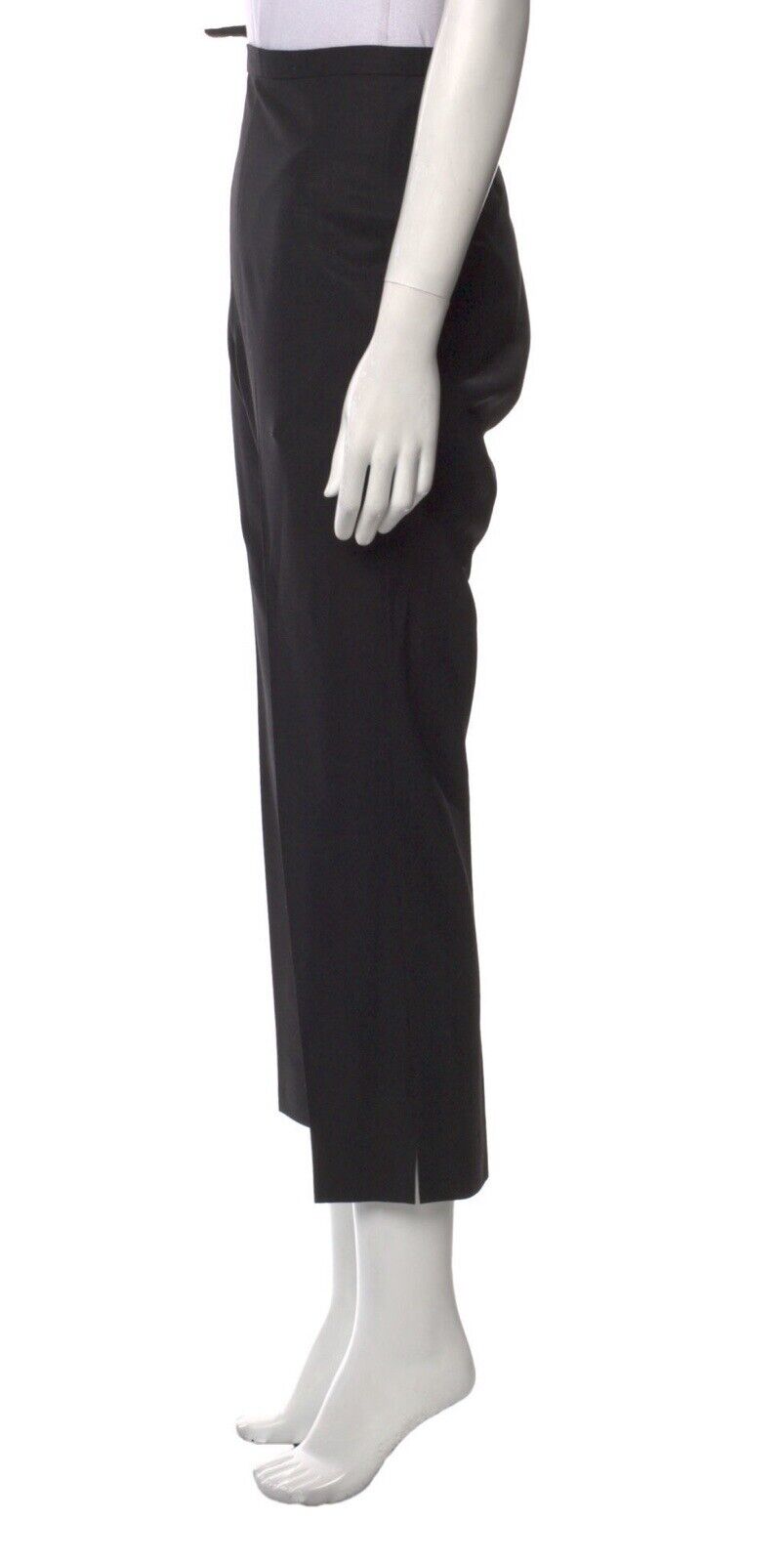 Ralph Lauren Collection "Annie" wool crepe Crop pants Triusers Size US 8 UK 12 ladies