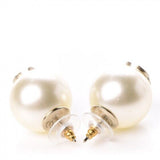 CHANEL XL Pearl CC Large Stud Earrings Sold Out ladies