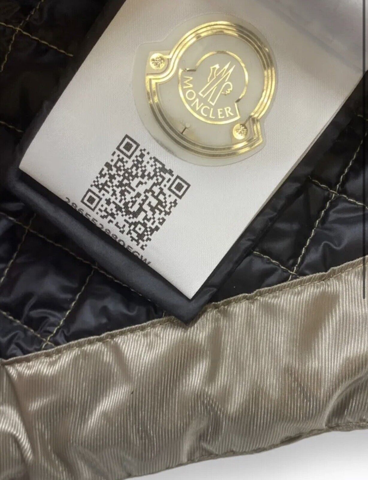 MONCLER GENIUS 1952 CITRINE JACKET NYLON DOWN FEATHERS JACKET - GREY Size 1 S