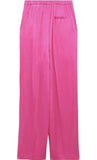 Zara Fuchsia Satin Trouser Pants Size S Small ladies