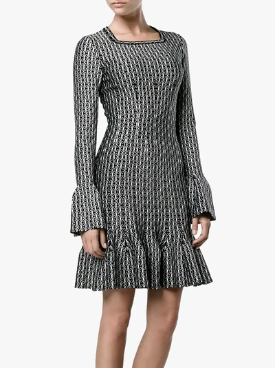 AZZEDINE ALAÏA ALAIA FLUTED KNIT DRESS MOST WANTED F 42 UK 12 US 10 LADIES
