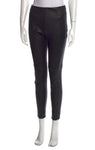 RALPH LAUREN stretch-leather lambs leather leggings pants trousers Sz US 8 UK 12 ladies