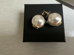 CHANEL XL Pearl CC Large Stud Earrings Sold Out ladies