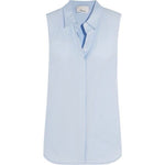 3.1 Phillip Lim Runaway Blue sleeveless Shirt top Size US 4 UK 8 ladies