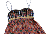Denim & Supply Ralph Lauren Embellished Aztec Emboidery Bralette Long Dress S ladies