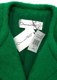 Oscar de la Renta boxy felted wool coat US 4 UK 8 S Small LADIES