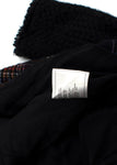 Chanel Iconic La Petit Vest Noir Tartan Trim Tweed Asymmetric Jacket F 38 UK 10 ladies