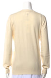 Tomas Maier Cashmere Pullover In cream Sweater Jumper Size S Small ladies