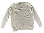 Tomas Maier Cashmere Pullover In cream Sweater Jumper Size S Small ladies