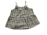 BONPOINT GIRLS’ Check Cami Top Size 8 YEARS CHILDREN