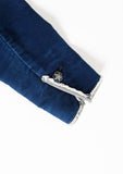 CHANEL Iconic 2007 Edge Detailed Jeans Denim Corset Jacket Size F 40 UK 12 US 8 ladies
