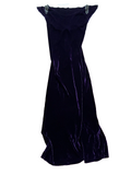 Ralph Lauren Collection Beaded Embellished Midi Dress Purple Velvet US 6 UK 10 ladies