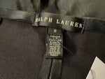 RALPH LAUREN stretch-leather lambs leather leggings pants trousers Sz US 8 UK 12 ladies