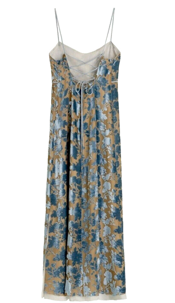 ZARA FLORAL PRINTED VELVET LIMITED MIDI DRESS Size M Medium MOST WANTE –  Afashionistastore