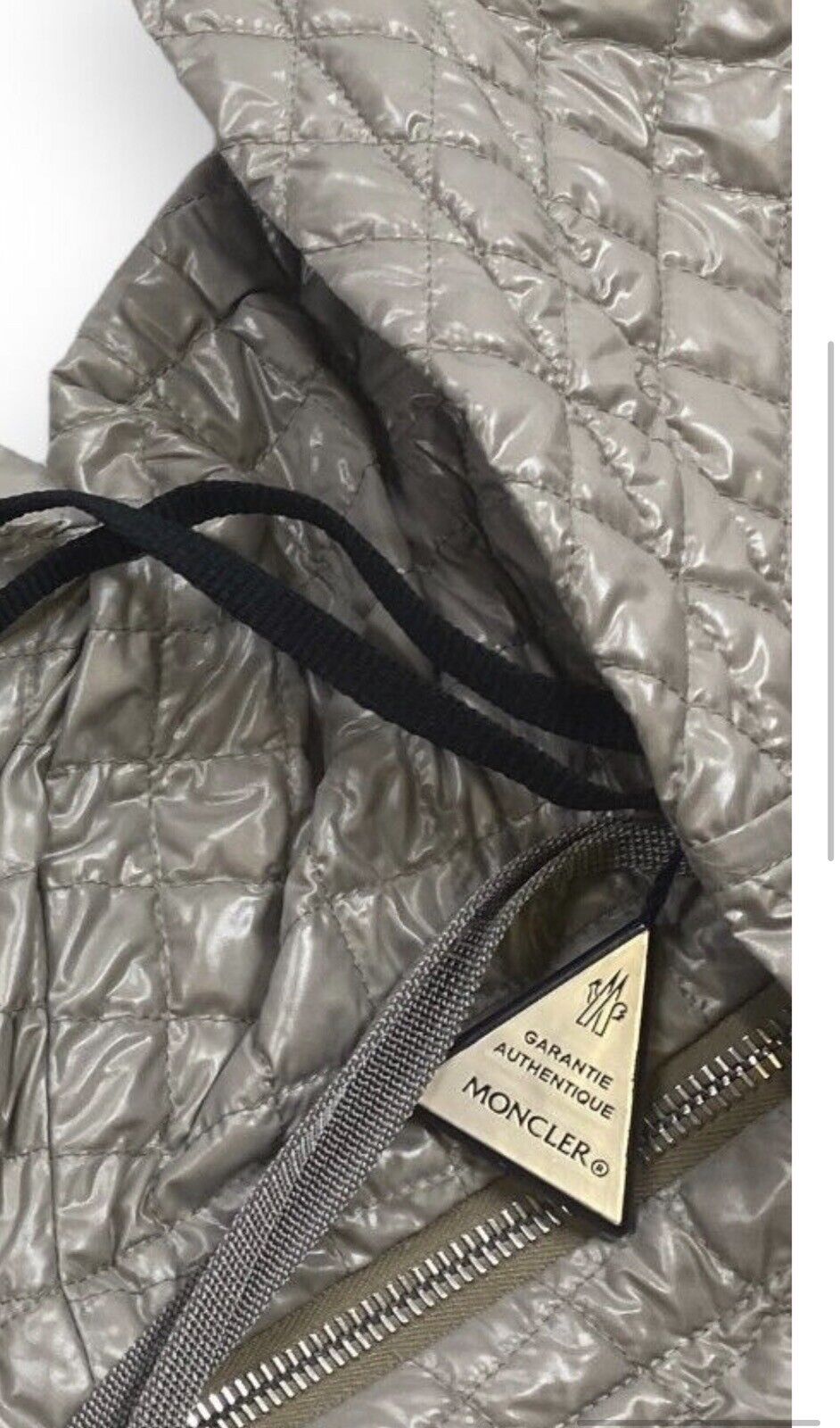 MONCLER GENIUS 1952 CITRINE JACKET NYLON DOWN FEATHERS JACKET - GREY Size 1 S