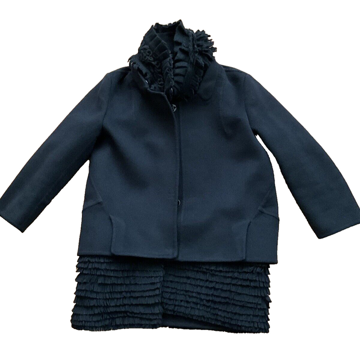 Ermanno Scervino 2 in 1 Wool Down Jacket Coat Size I 38 US 2 UK 6 XS ladies