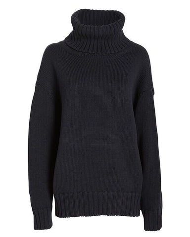 Monse Merino Wool Oversized Cut Out Sweater Jumper Turtleneck Size XS ladies