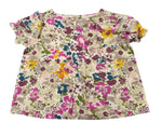 BONPOINT Girls’ Floral Printed DRESS BLOUSE SIZE 10 YEARS children