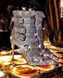 Limited-Edition Claudia Schiffer for Aquazzura Debbie Bootie SZ 42 US 12 UK 8 ladies