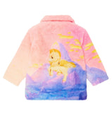 Stella McCartney Kids Disney Fantasia Faux Fur Jacket Coat Size 8 years children
