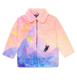 Stella McCartney Kids Disney Fantasia Faux Fur Jacket Coat Size 8 years children