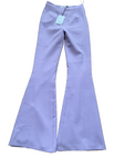 Safiyaa lavender wide leg pink trousers pants Size F 36 UK 8 US 4 ladies