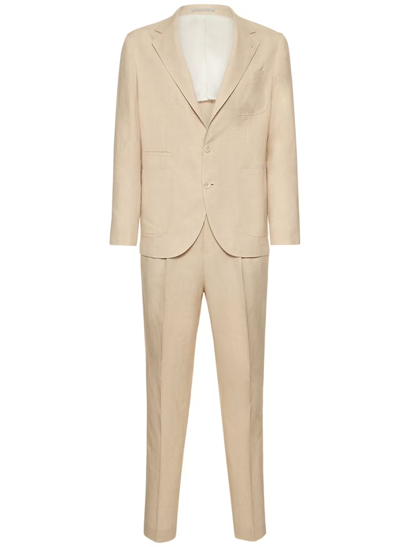 Ralph Lauren Collection Extrafine Linen Suit 2 Pieces US 40 Pants Size US 32 men