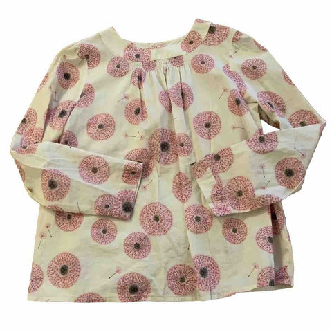 BONPOINT Girls’ Printed DRESS BLOUSE SIZE 10 YEARS children