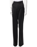 Amazing Oscar de la Renta wool high waisted wide leg pants trousers Size US 8 Large ladies