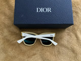 Christian Dior DiorGraphic Sunglasses Black White Pink ladies
