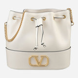 Valentino Garavani VLOGO Signature Mini Bucket Bag in Nappa Leather Crossbody ladies