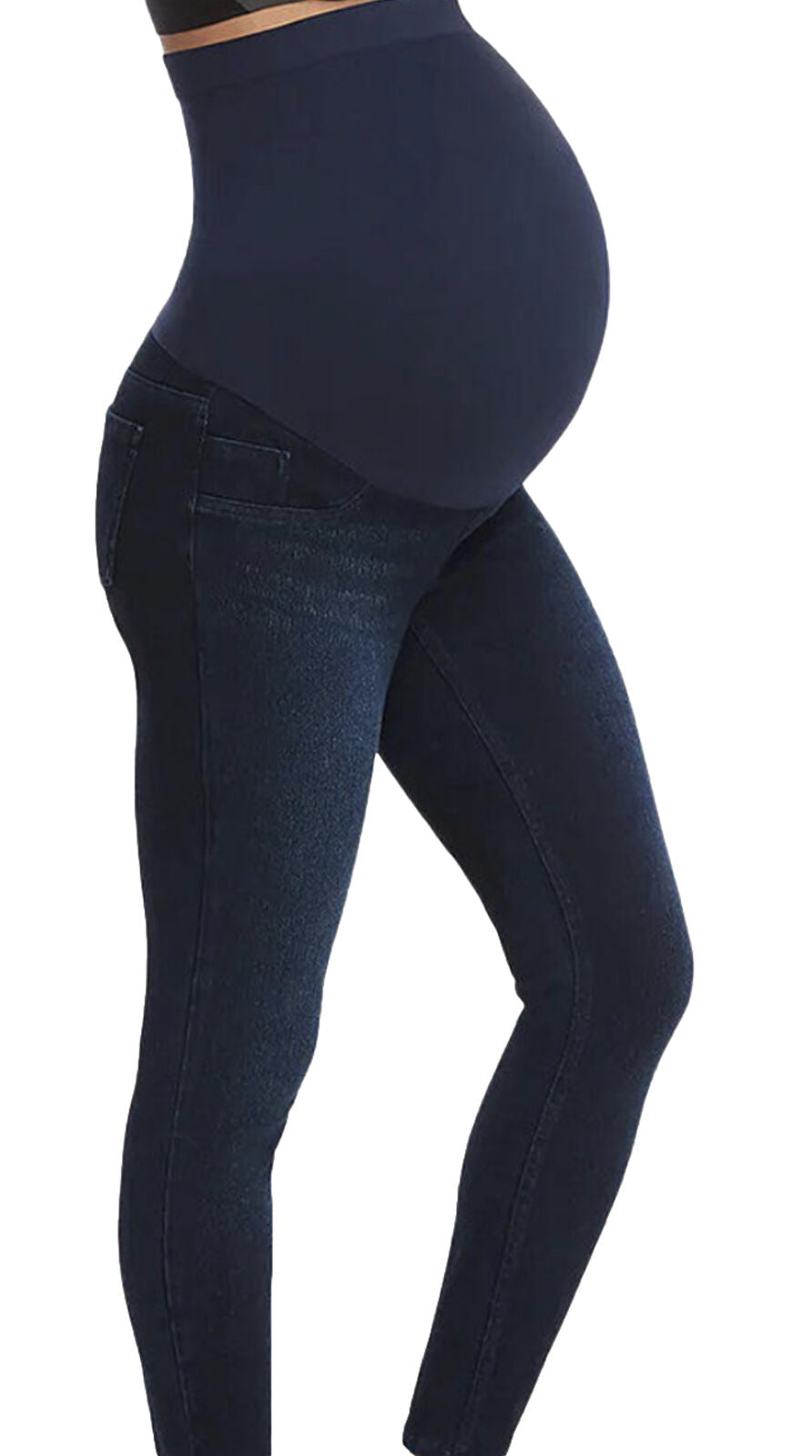 SPANX Mama Jean-ish Leggings Maternity Jeans Denim Size S/P small ladies