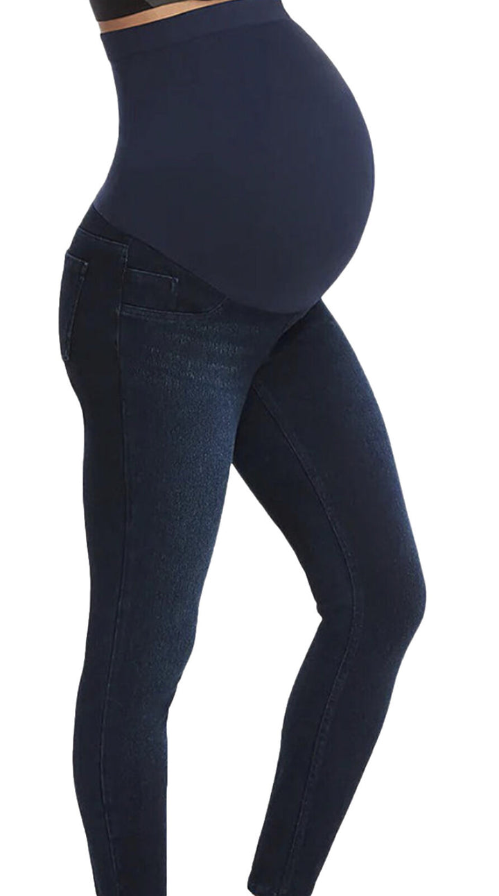 SPANX Mama Jean-ish Leggings Maternity Jeans Denim Size S/P small ladies