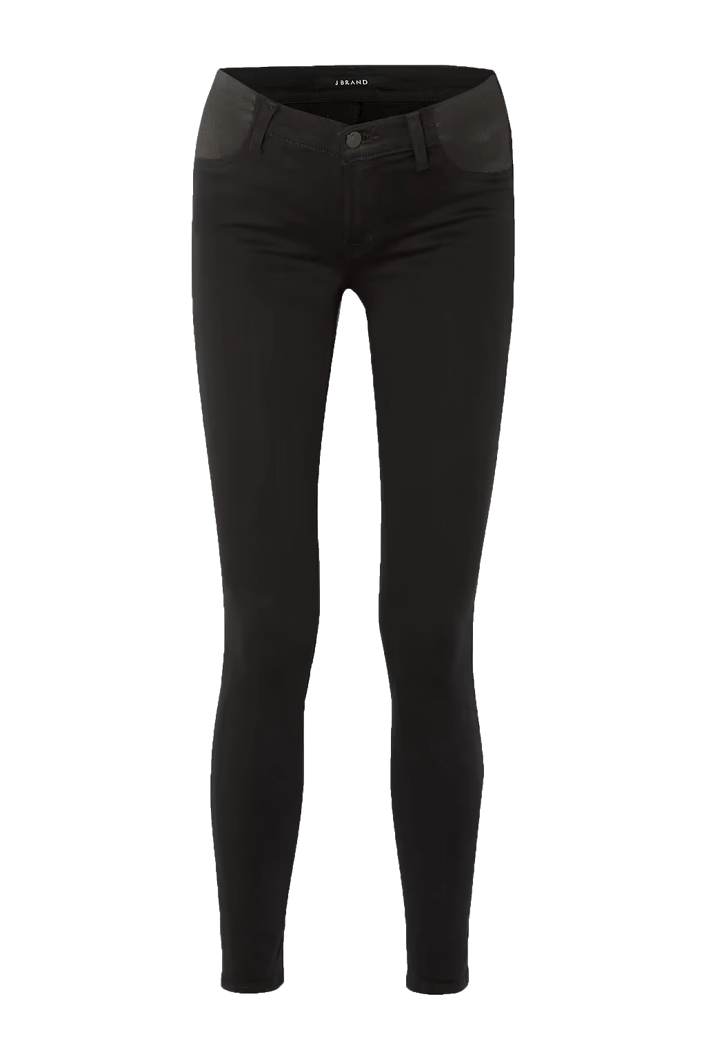 J BRAND $211 MAMA J 3401 SUPER SKINNY MATERNITY JEANS in Black Size 25 ladies