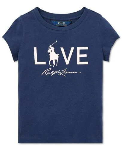 RALPH LAUREN PINK PONY LOVE GRAPHIC T-SHIRT LADIES Size M medium ladies