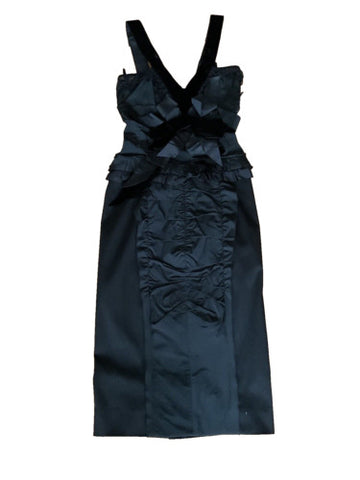 nina ricci black lace dress Nina Ricci Long Lace Dress 34