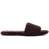 THE ROW Teddy Bear Shearling Slides Slippers Flats Size 41 US 11 ladies