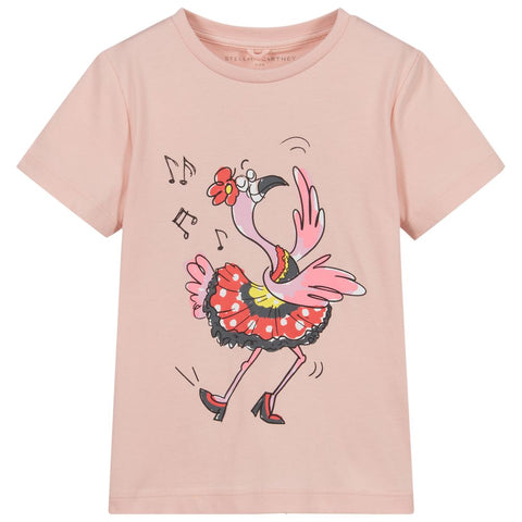 Stella McCartney KIDS Birds T shirt Top for Girls Size 10 years old children