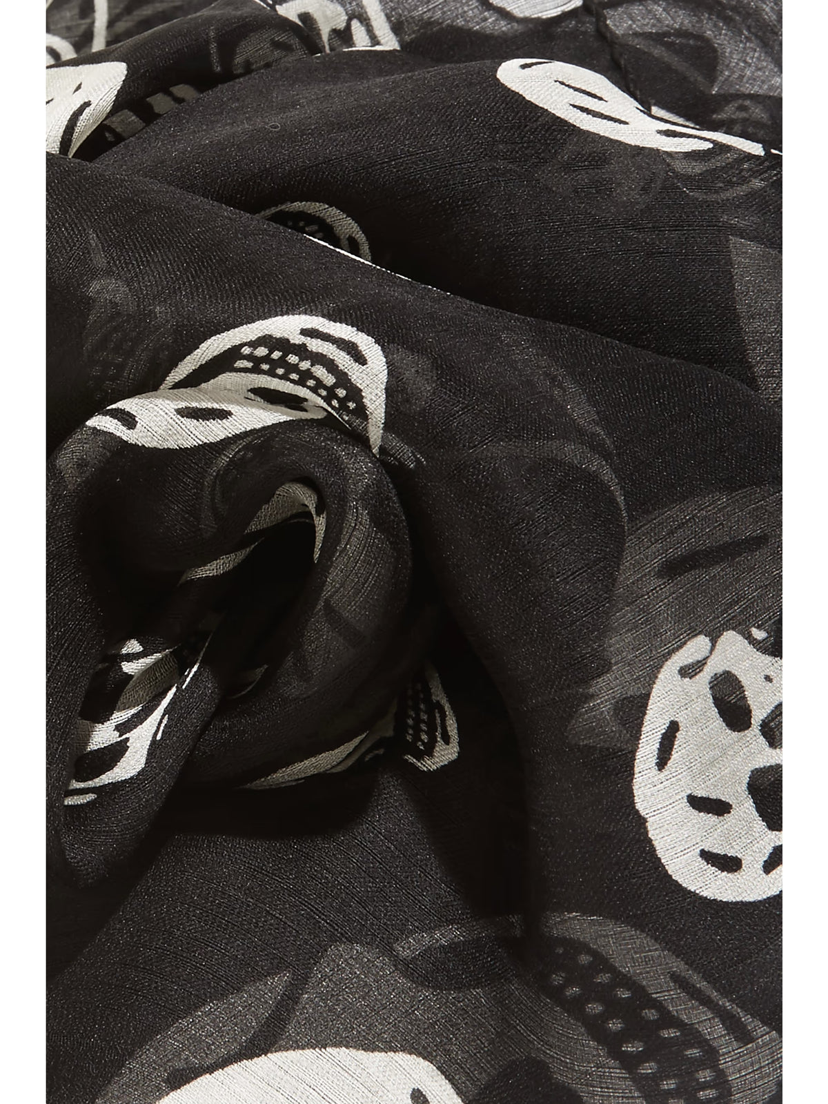 Alexander McQueen Silk Skull Scarf ladies
