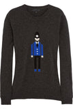 BURBERRY PRORSUM Intarsia Cashmere Jumper Sweater Bobby Policeman LADIES