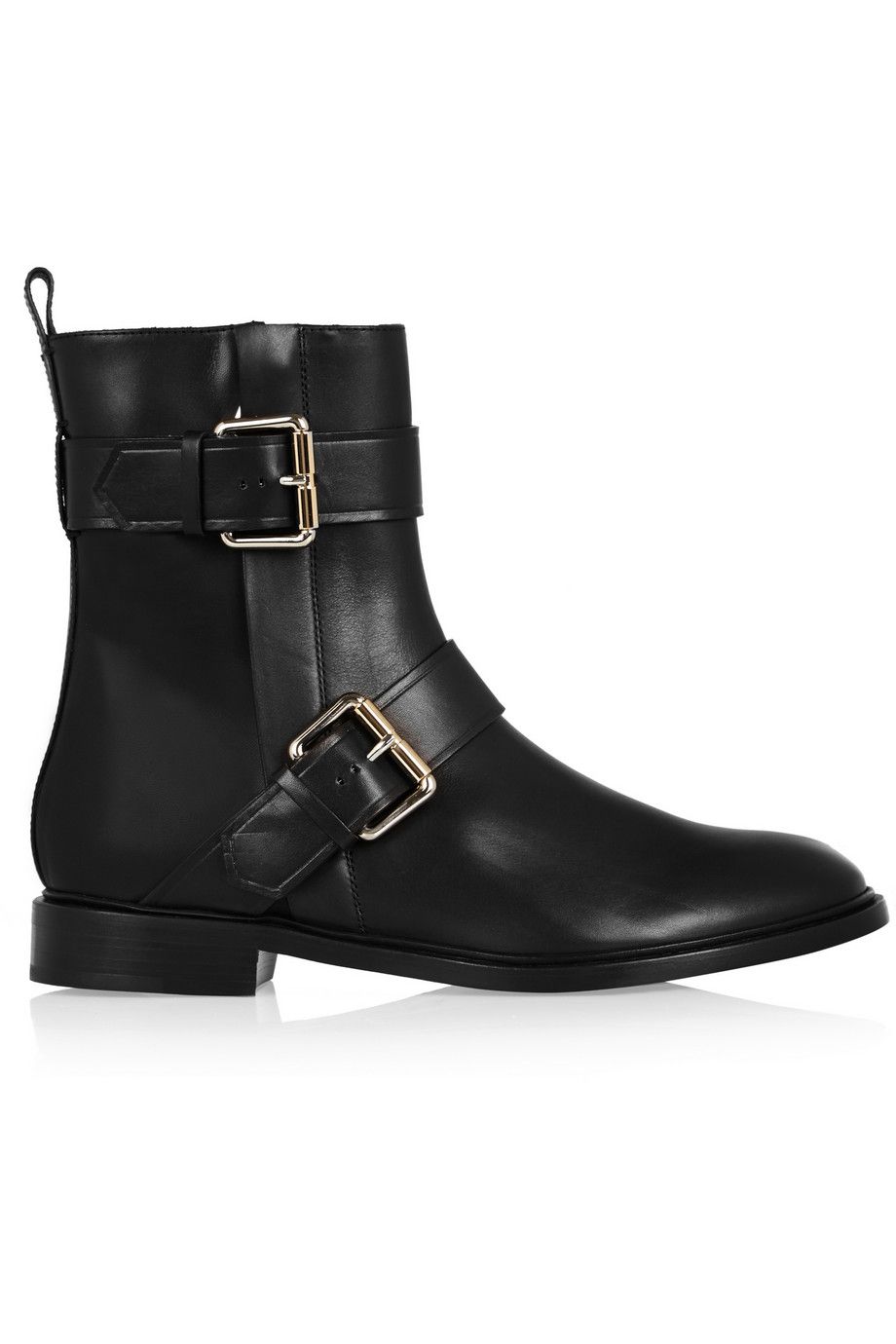 Proenza Schouler Double-buckle Moto Ankle Boots/Bootis Size 37 UK 4 ladies