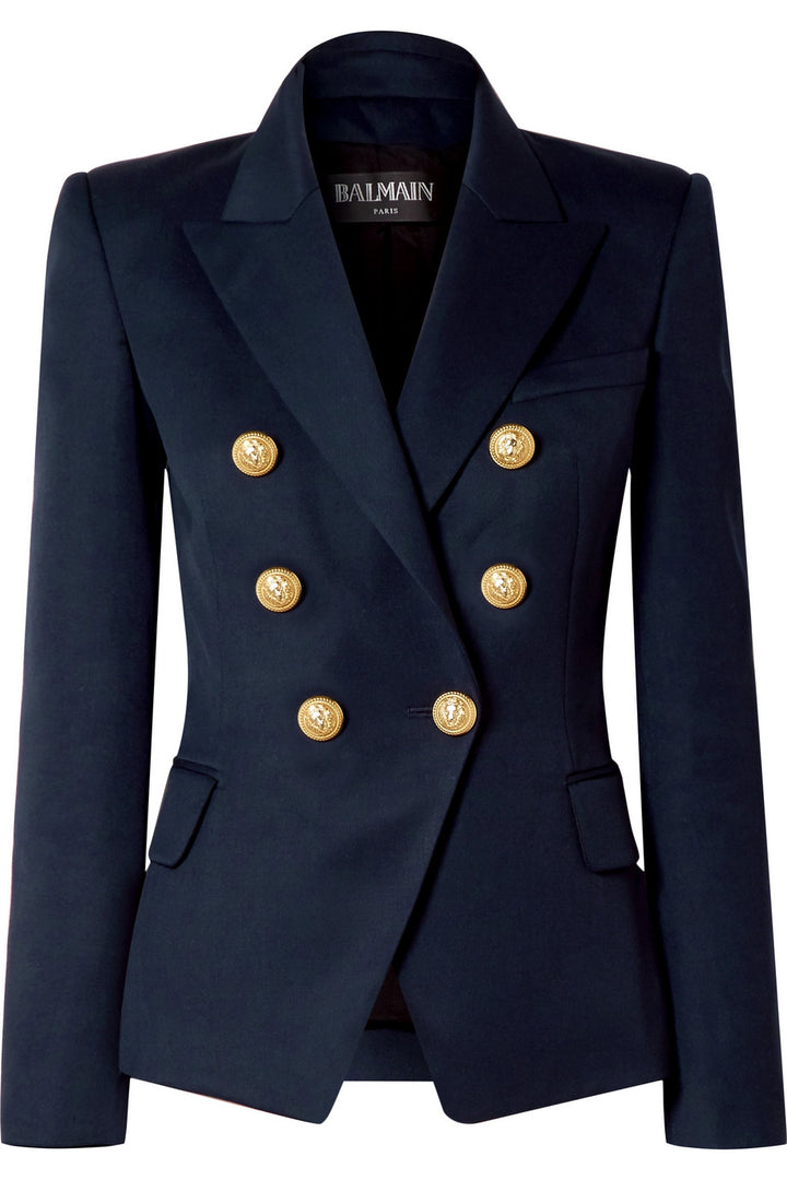 Balmain Double-breasted wool-twill blazer jacket Most Wanted Ladies