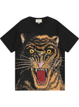 Gucci 2020 Oversized T-shirt with feline print Sequins Embellished Size XS ladies