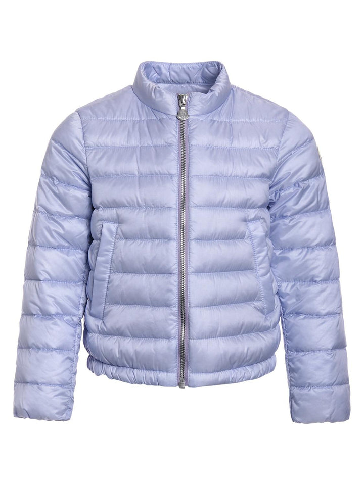 Moncler DOWN GIRLS 'KIEV' JACKET - SKY BLUE JACKET Size 6 years 115 cm ladies
